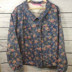 woman within jean jacket